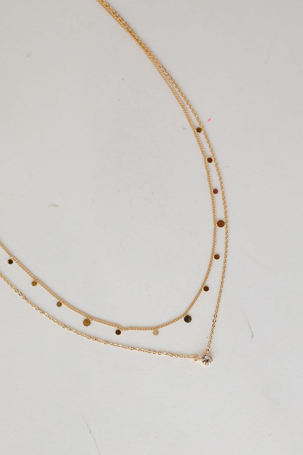 Gold Layered Chain Necklace