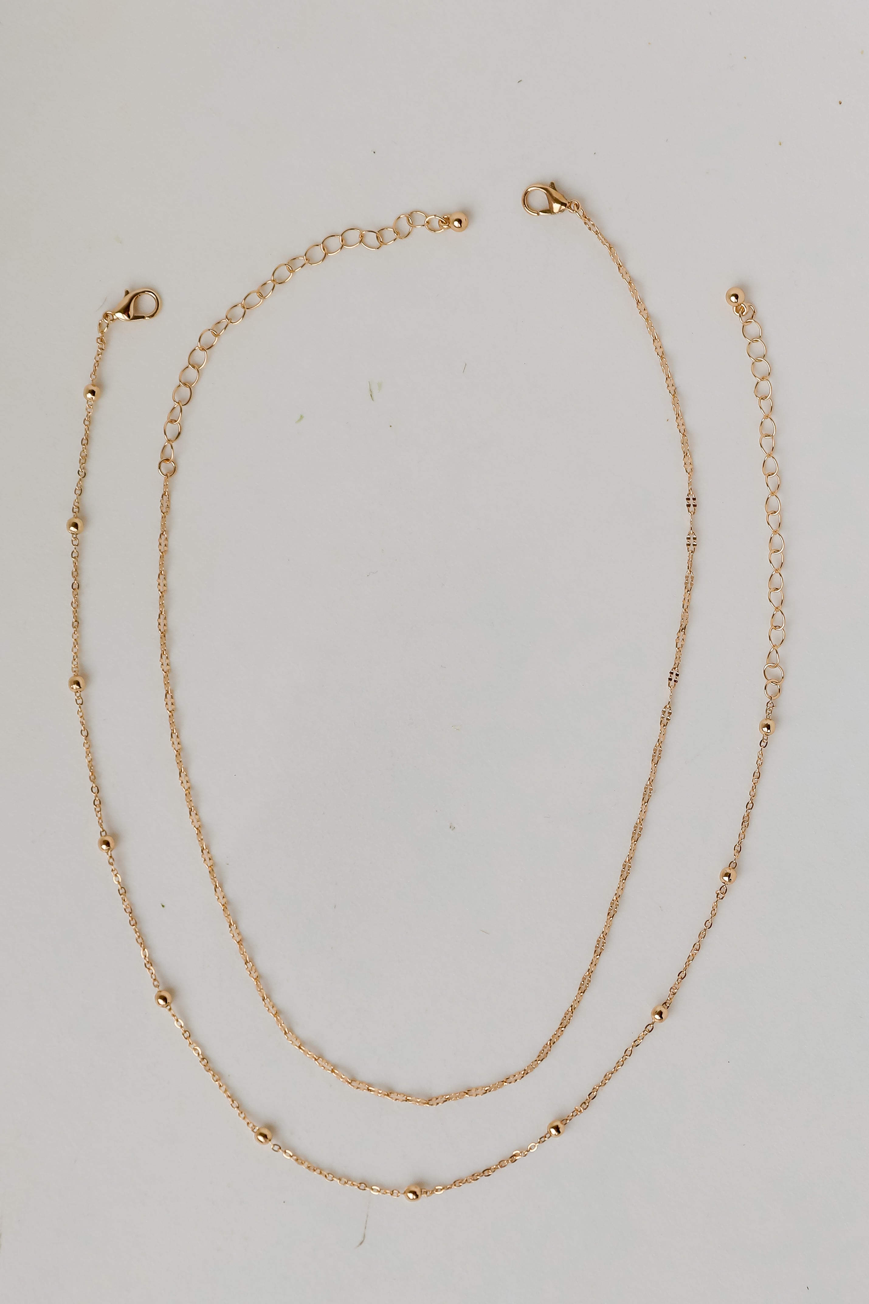 FINAL SALE - Jodie Gold Layered Chain Necklace