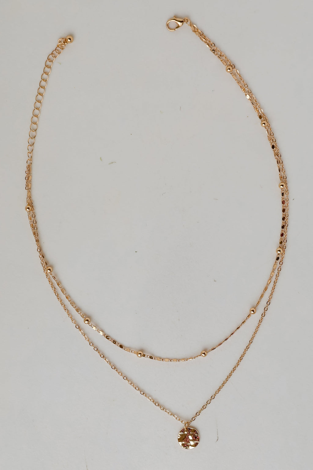 FINAL SALE - Joanna Gold Layered Chain Necklace