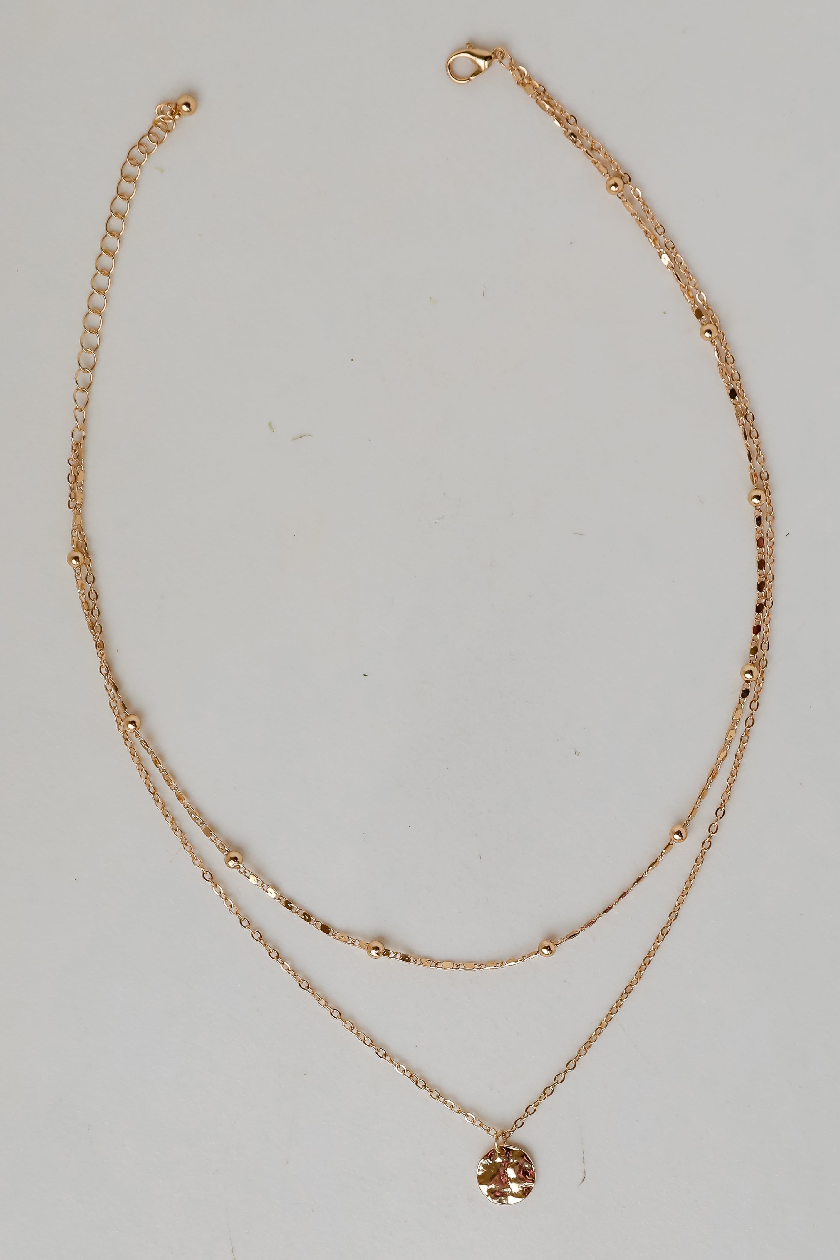 FINAL SALE - Joanna Gold Layered Chain Necklace