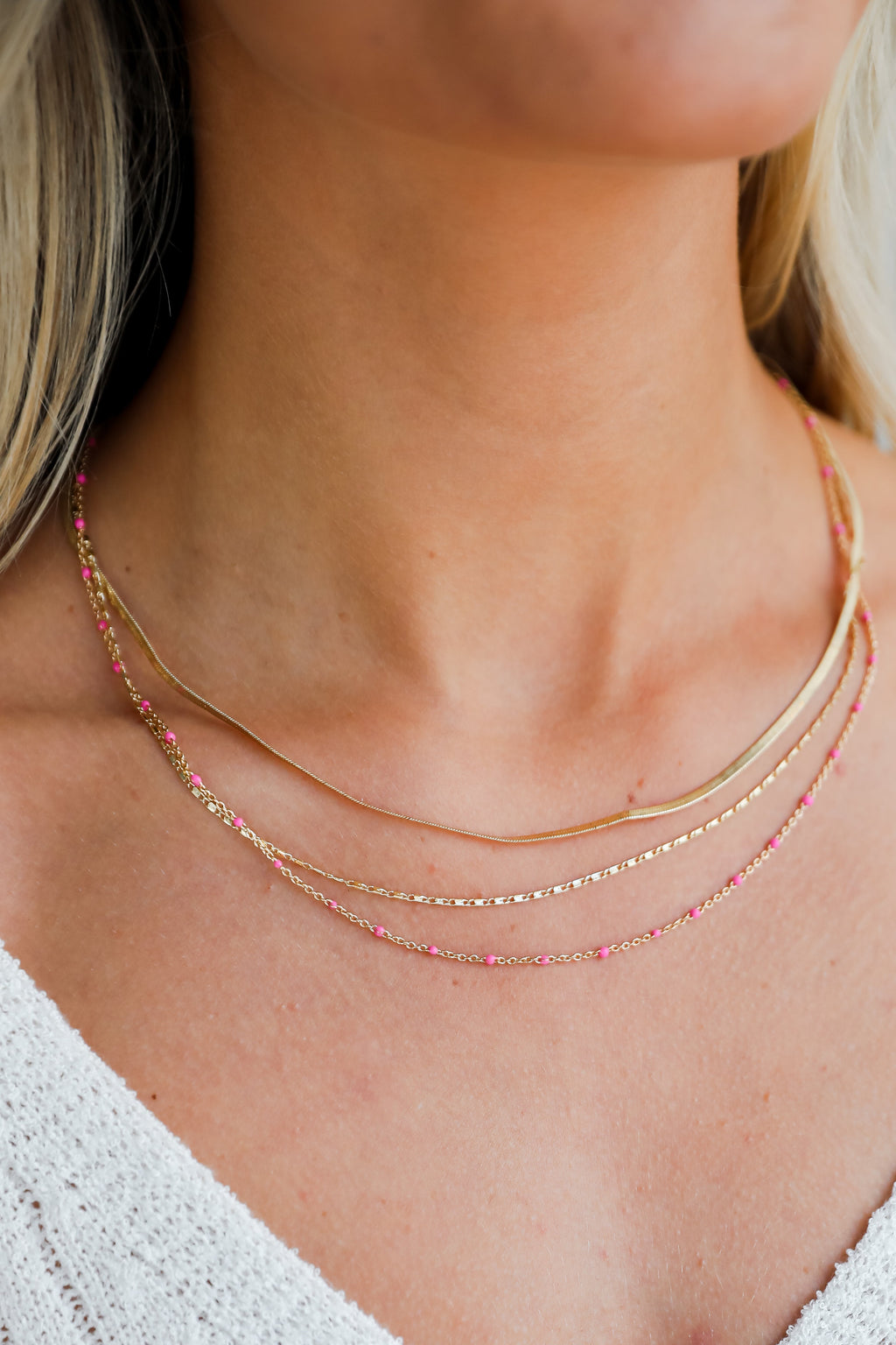 Tori Layered Chain Necklace