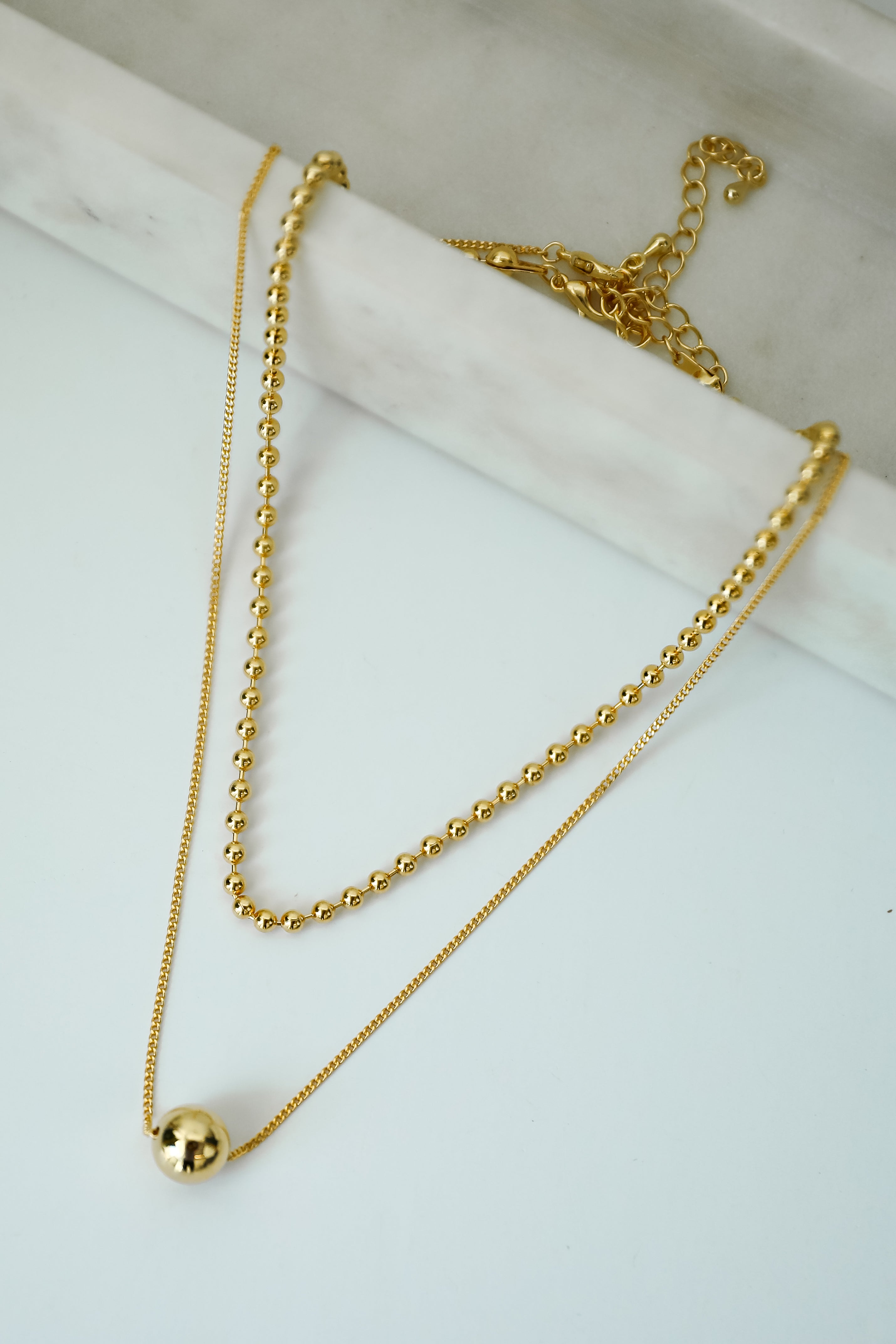 Rylee Gold Layered Necklace