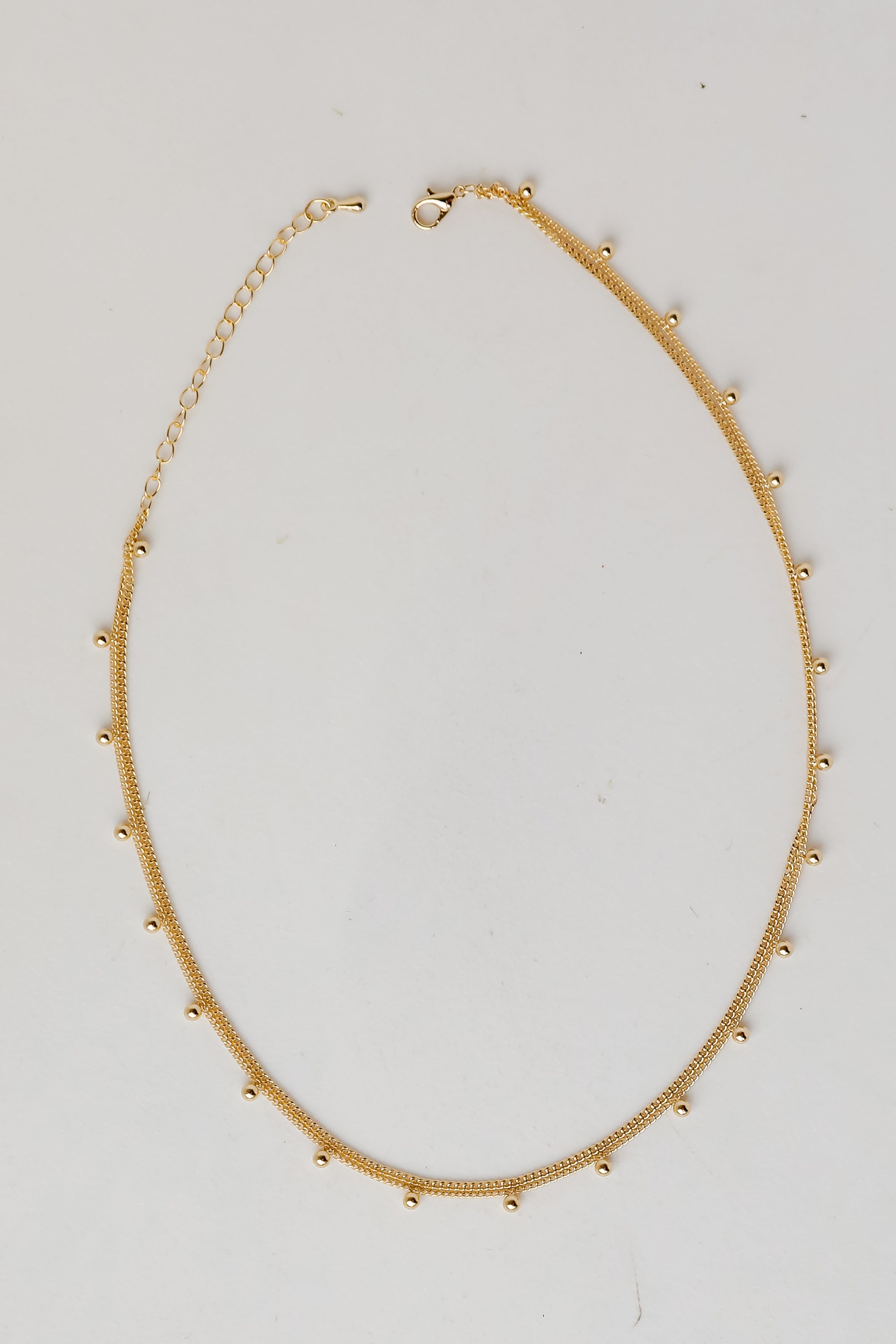 FINAL SALE - Julie Gold Layered Chain Necklace