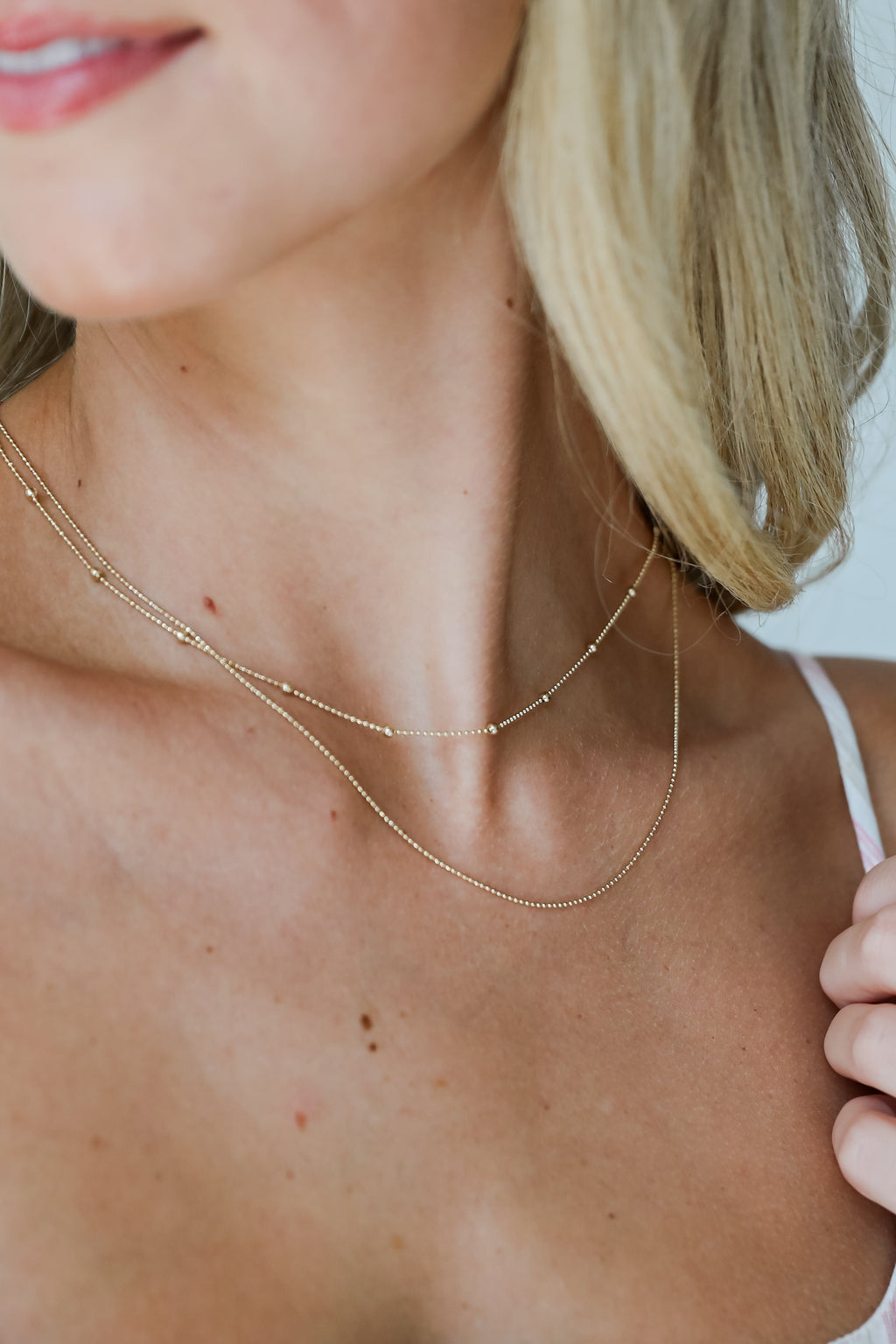 FINAL SALE - Kinsley Gold Layered Chain Necklace