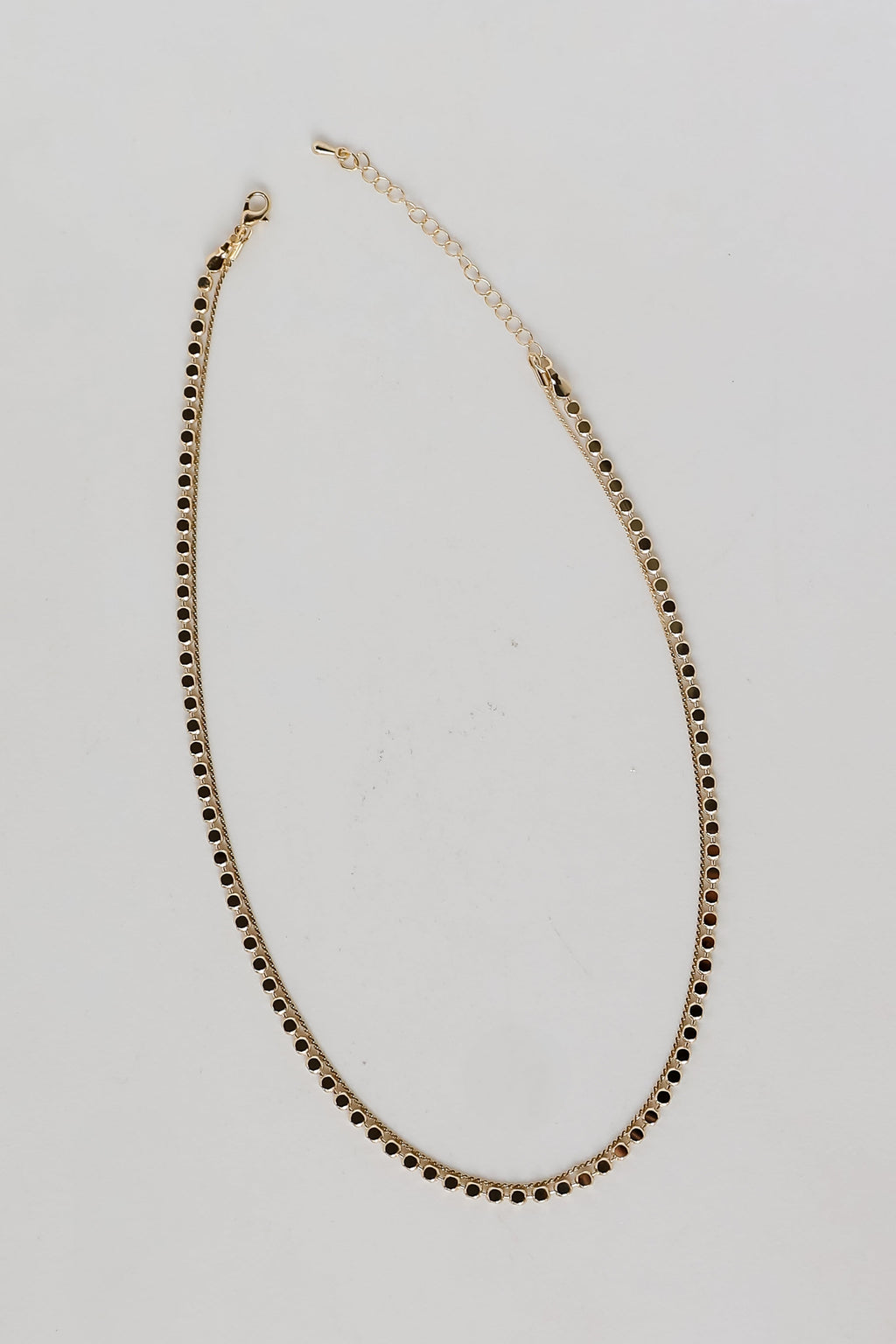 FINAL SALE - Leah Gold Layered Necklace