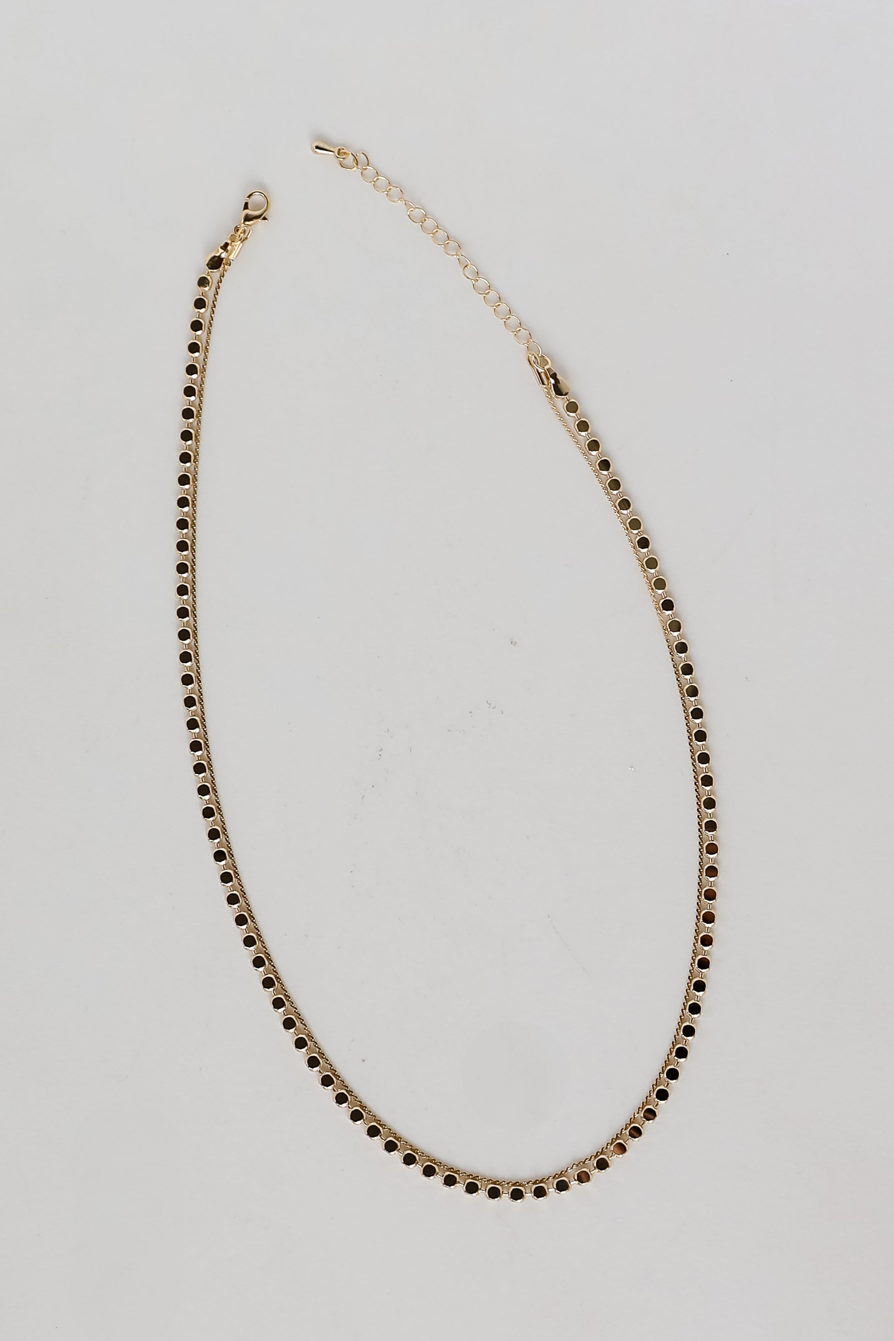 FINAL SALE - Leah Gold Layered Necklace