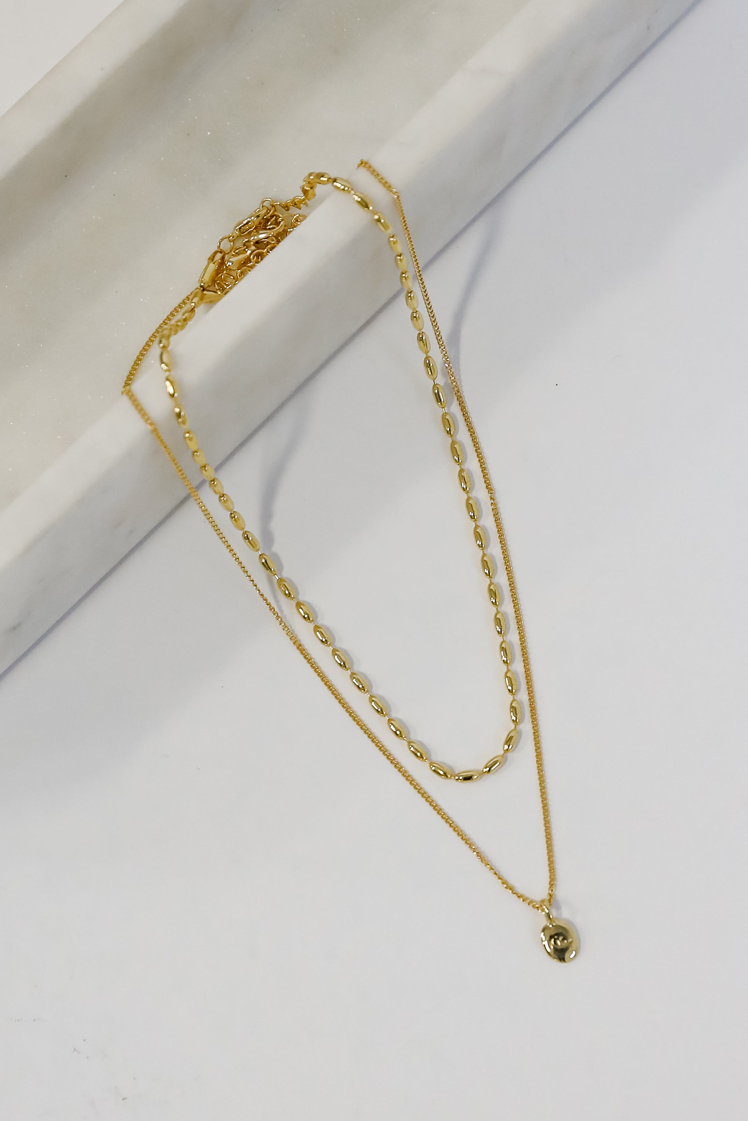 Eden Gold Layered Chain Necklace