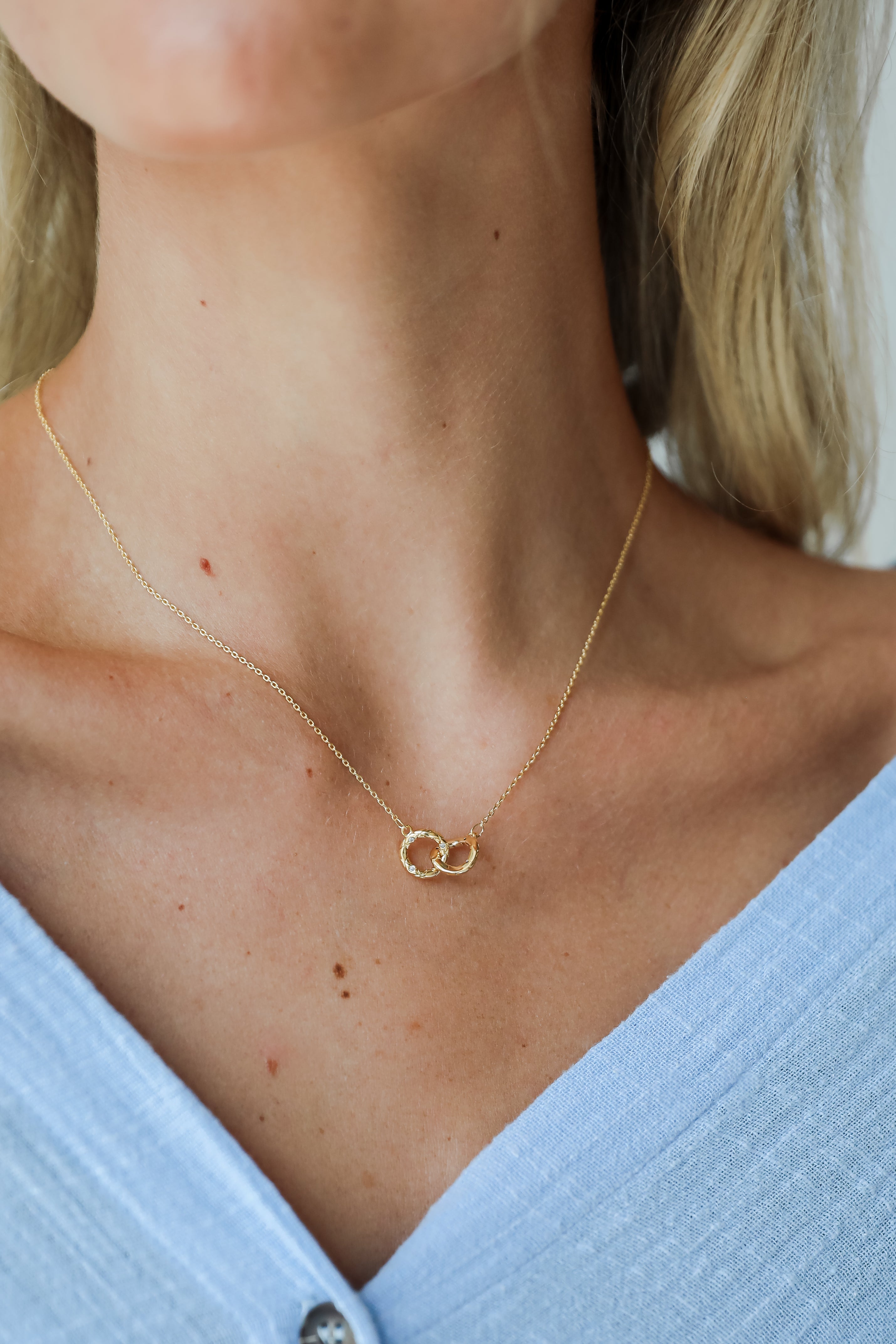 FINAL SALE - Bridget Gold Chain Necklace