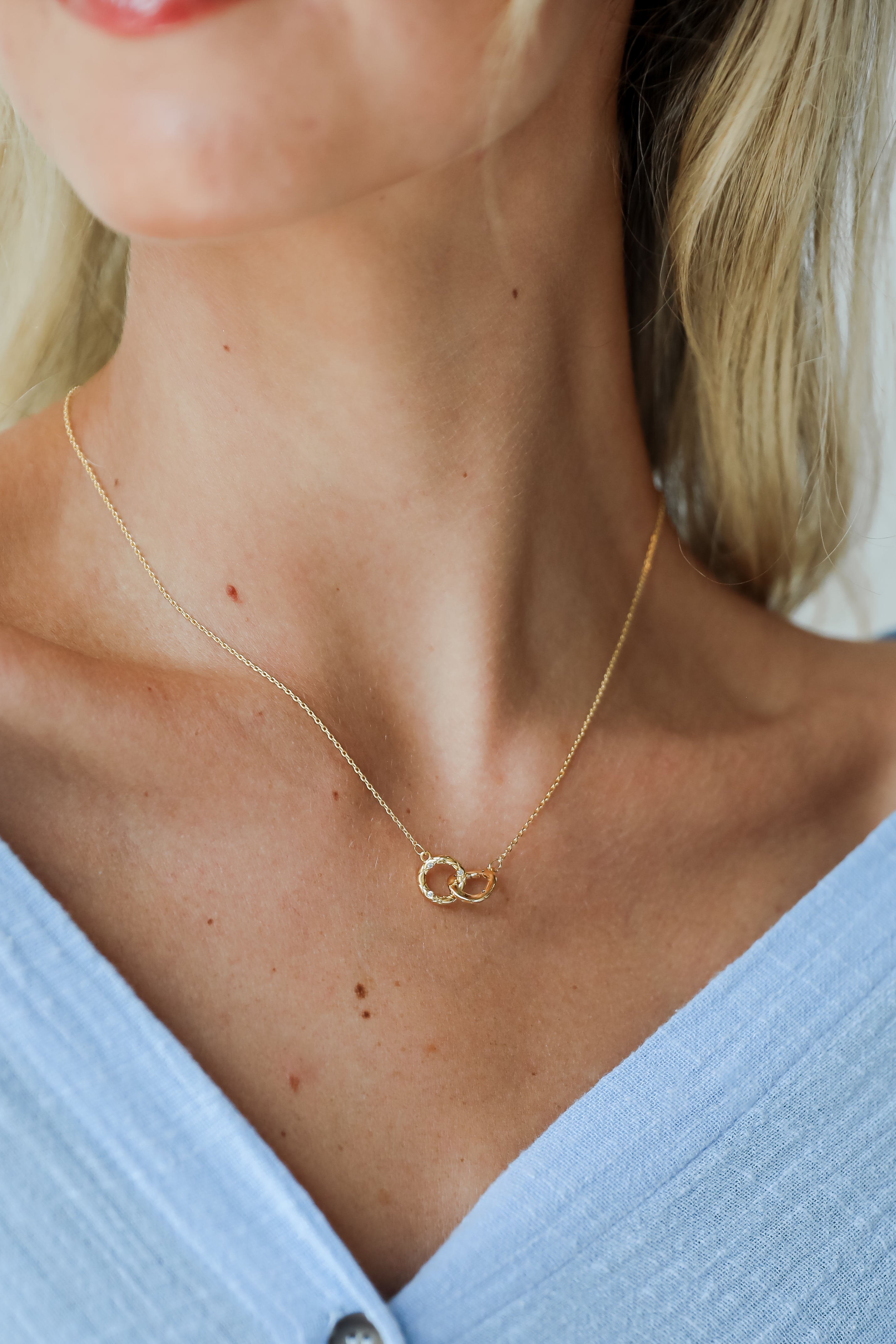 FINAL SALE - Bridget Gold Chain Necklace