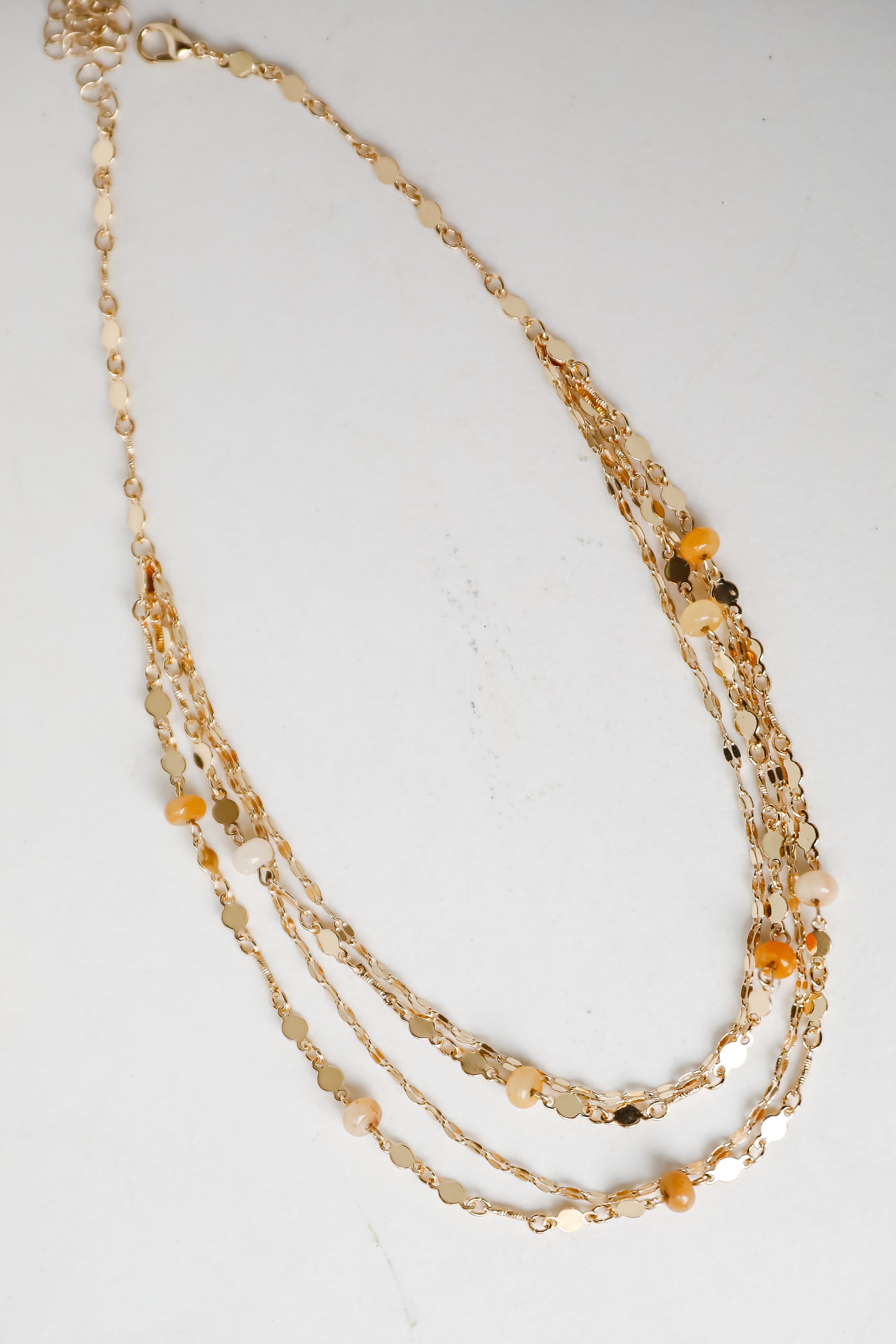 FINAL SALE - Caroline Natural Layered Necklace