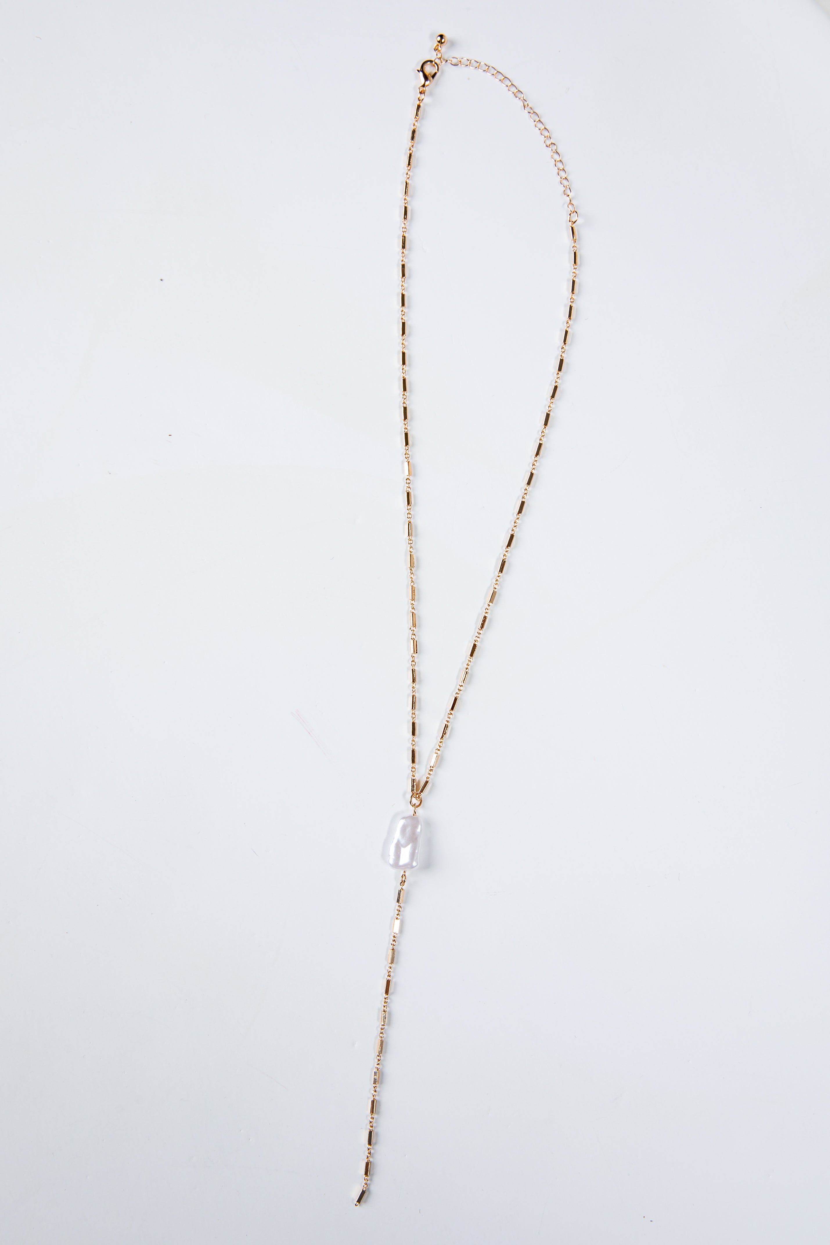 Hattie Pearl Charm Necklace