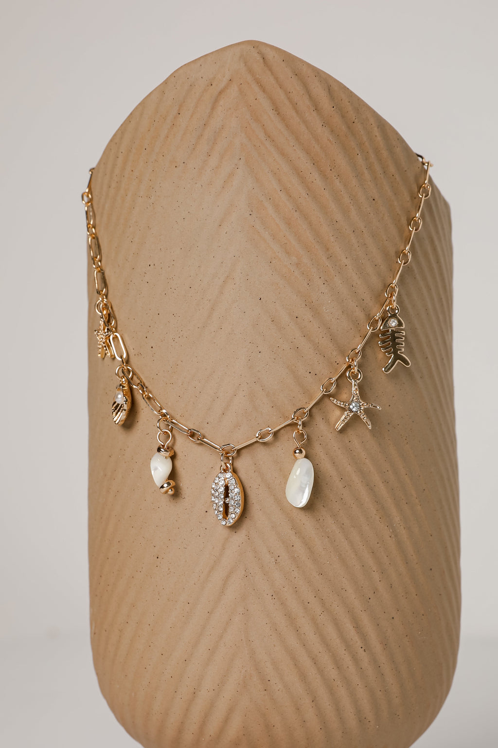 Penelope Gold Charm Necklace