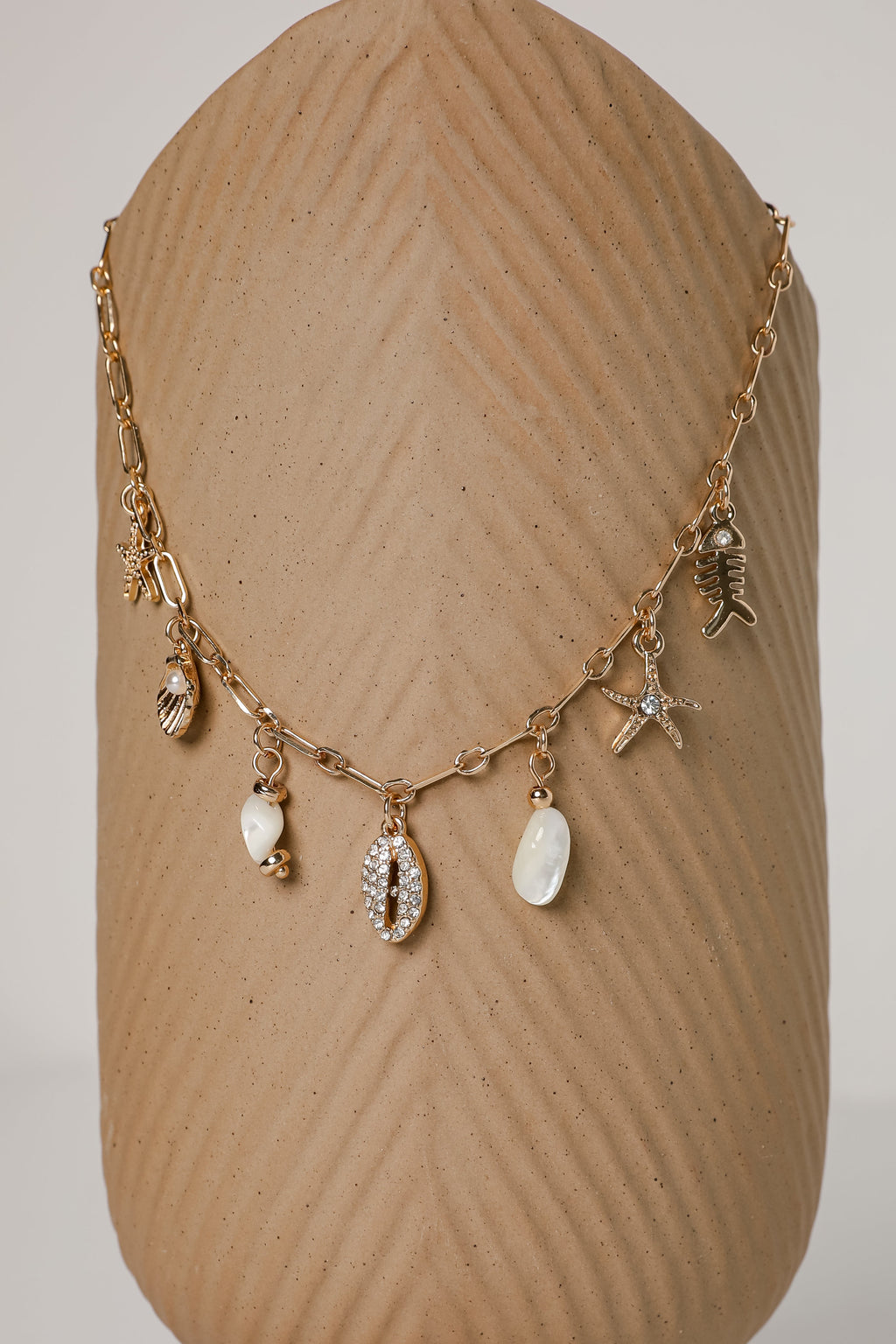 Penelope Gold Charm Necklace