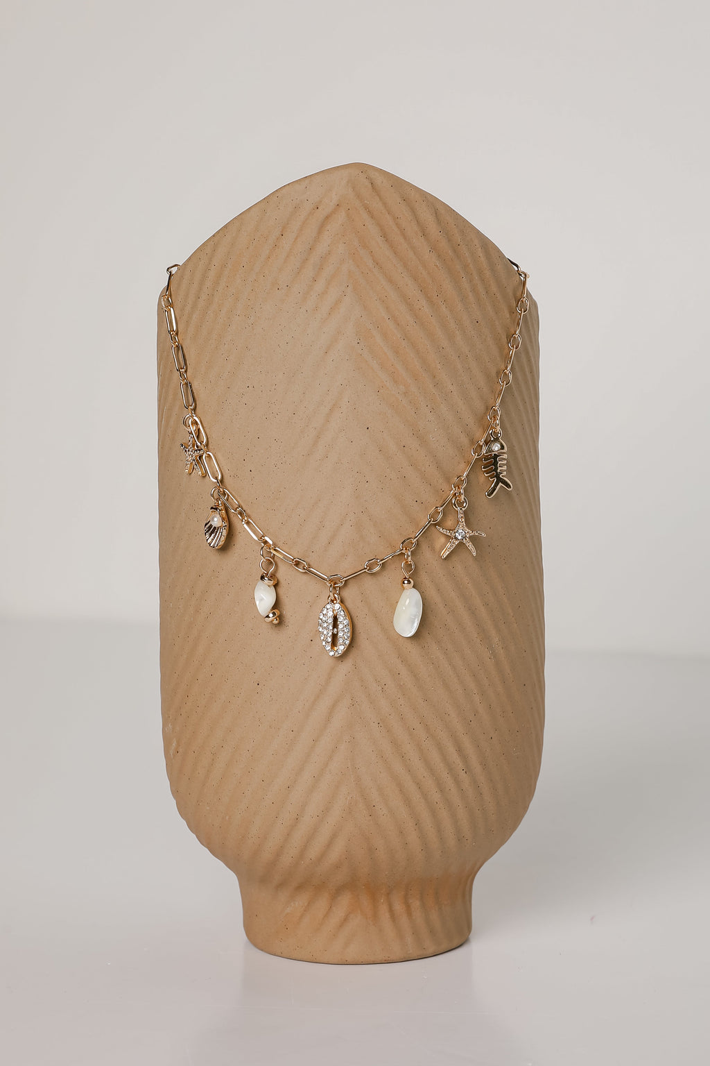 Penelope Gold Charm Necklace