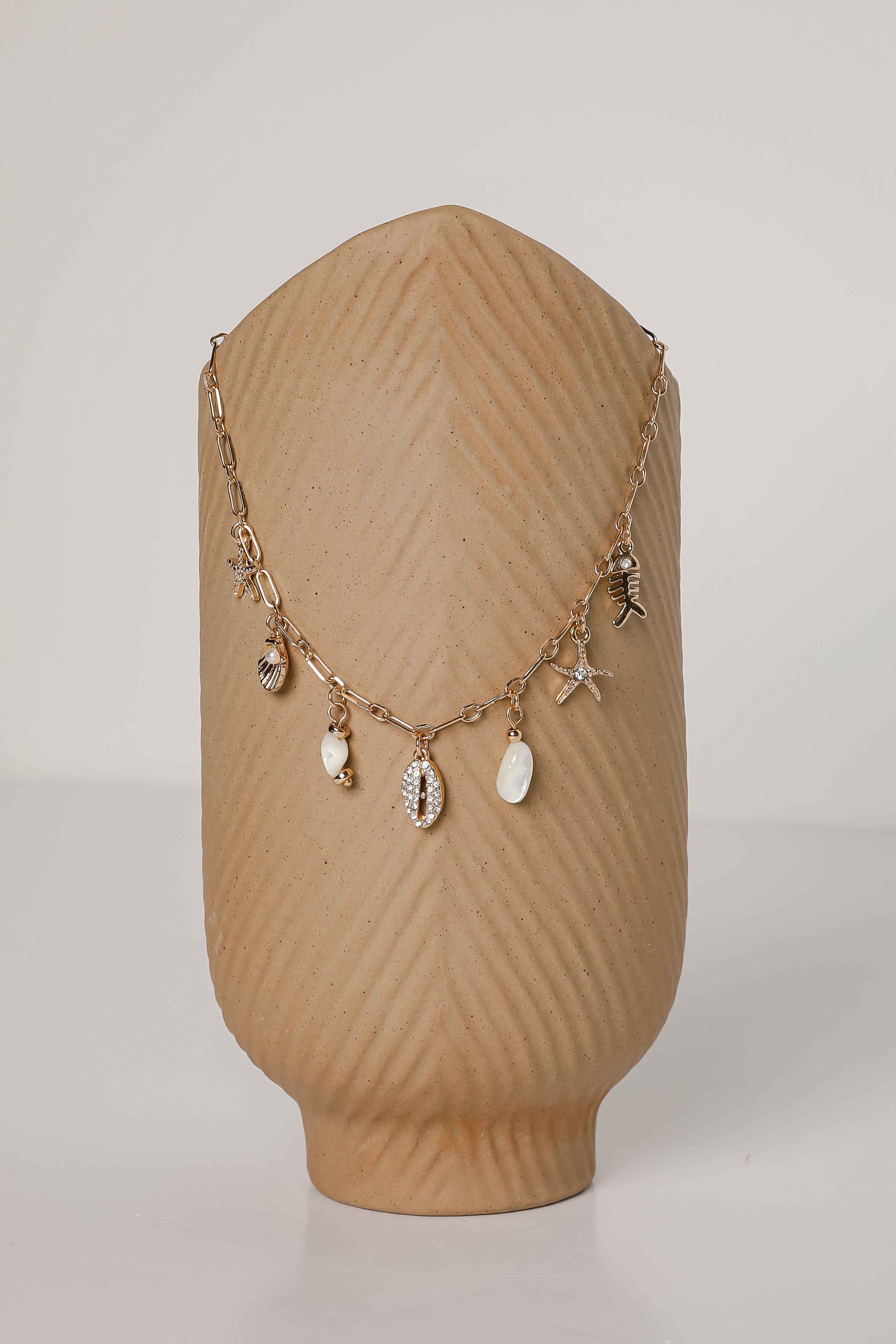 Penelope Gold Charm Necklace