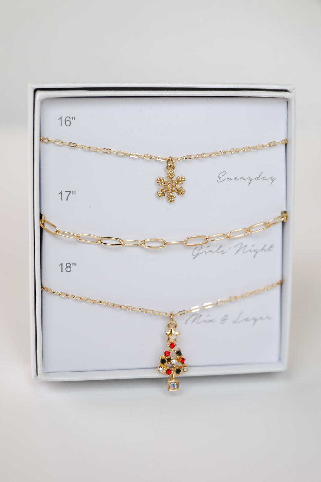 FINAL SALE - Joy Gold Necklace Set