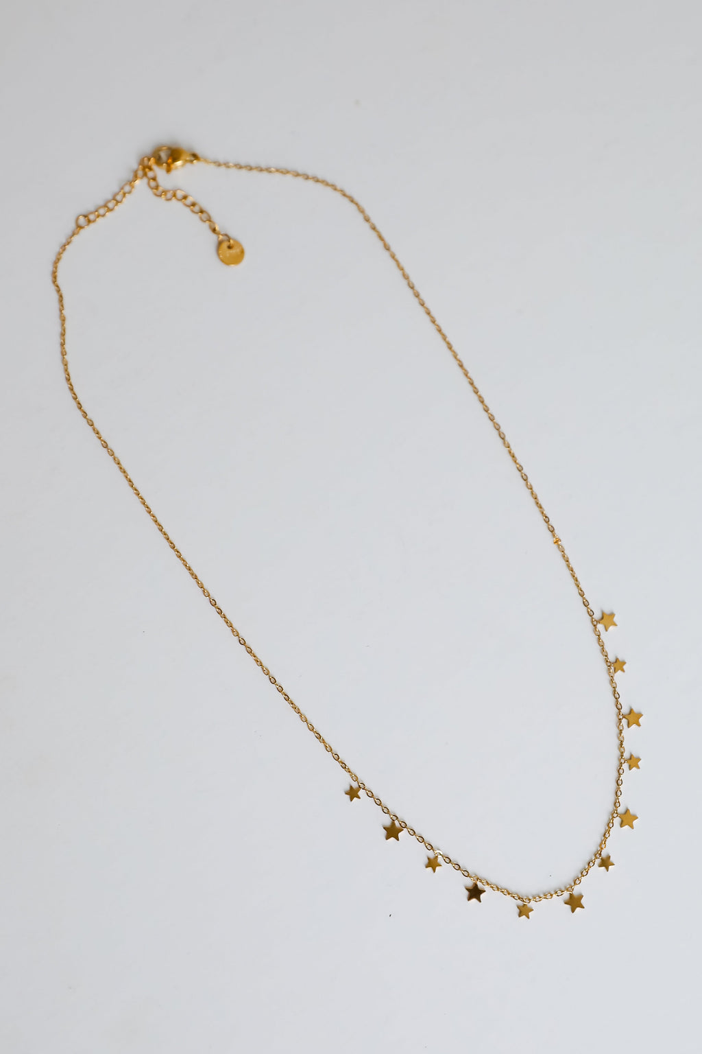 Elise Gold Star Charm Necklace