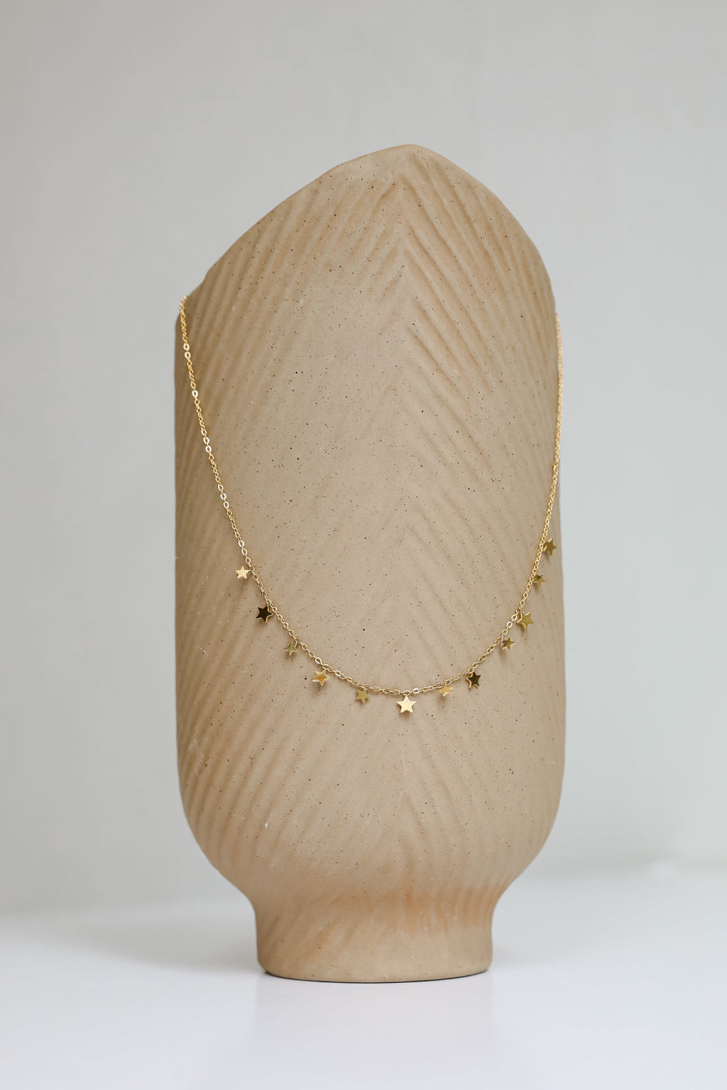 Elise Gold Star Charm Necklace