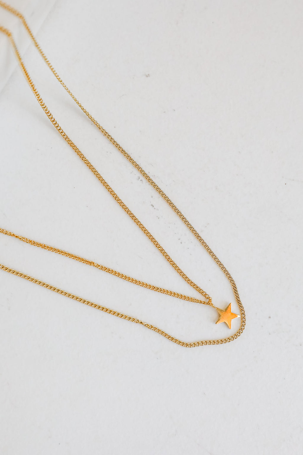 FINAL SALE - Alice Star Charm Layered Necklace