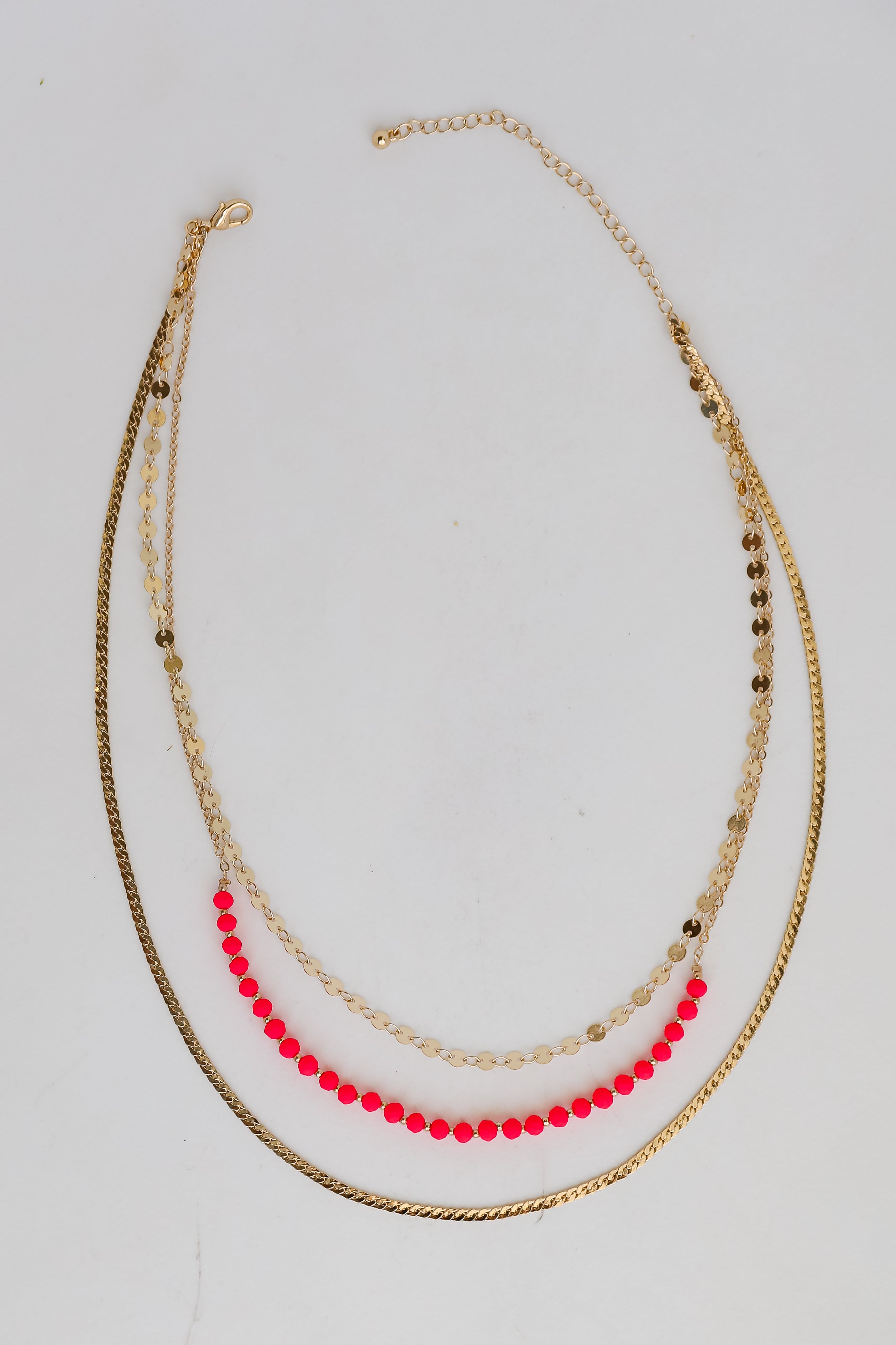 FINAL SALE - Maria Beaded Layered Necklace