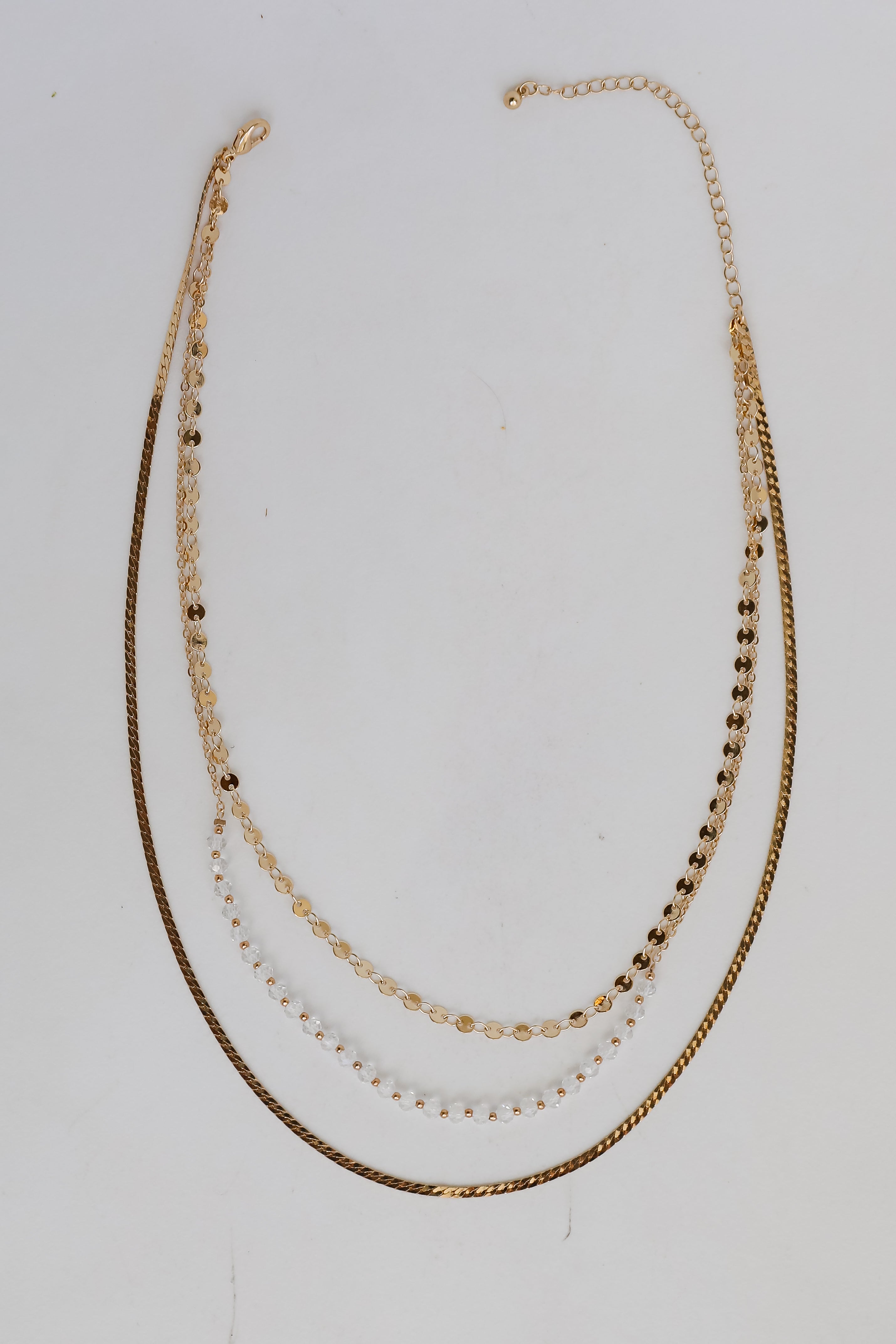 FINAL SALE - Maria Beaded Layered Necklace