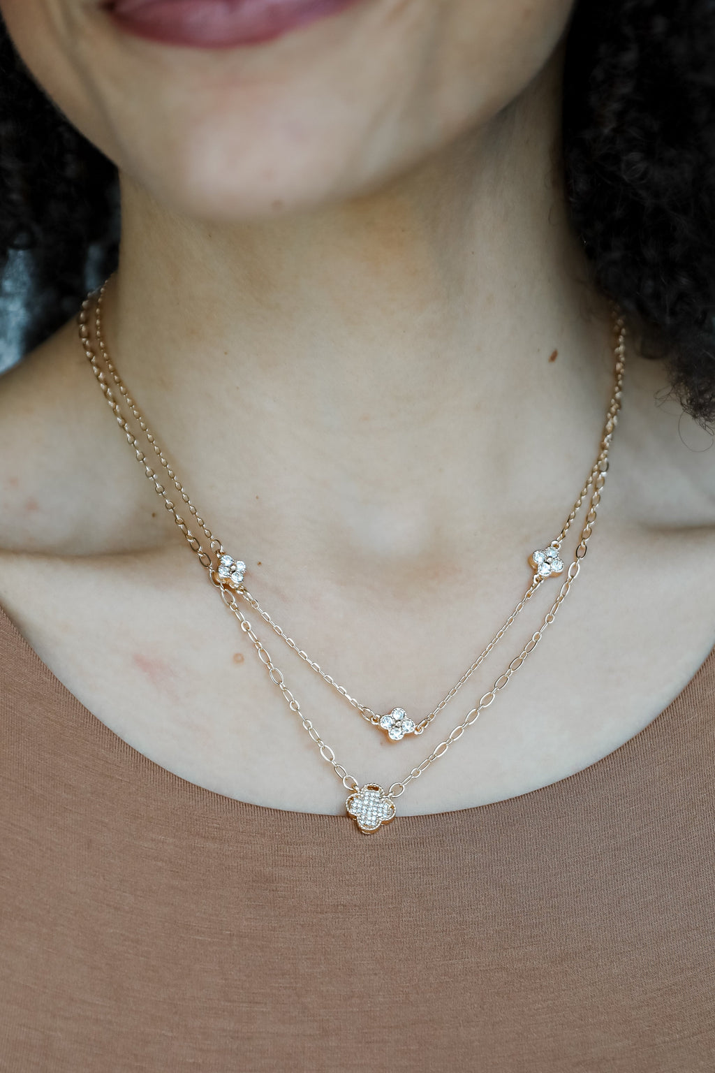 FINAL SALE - Paige Layered Chain Necklace