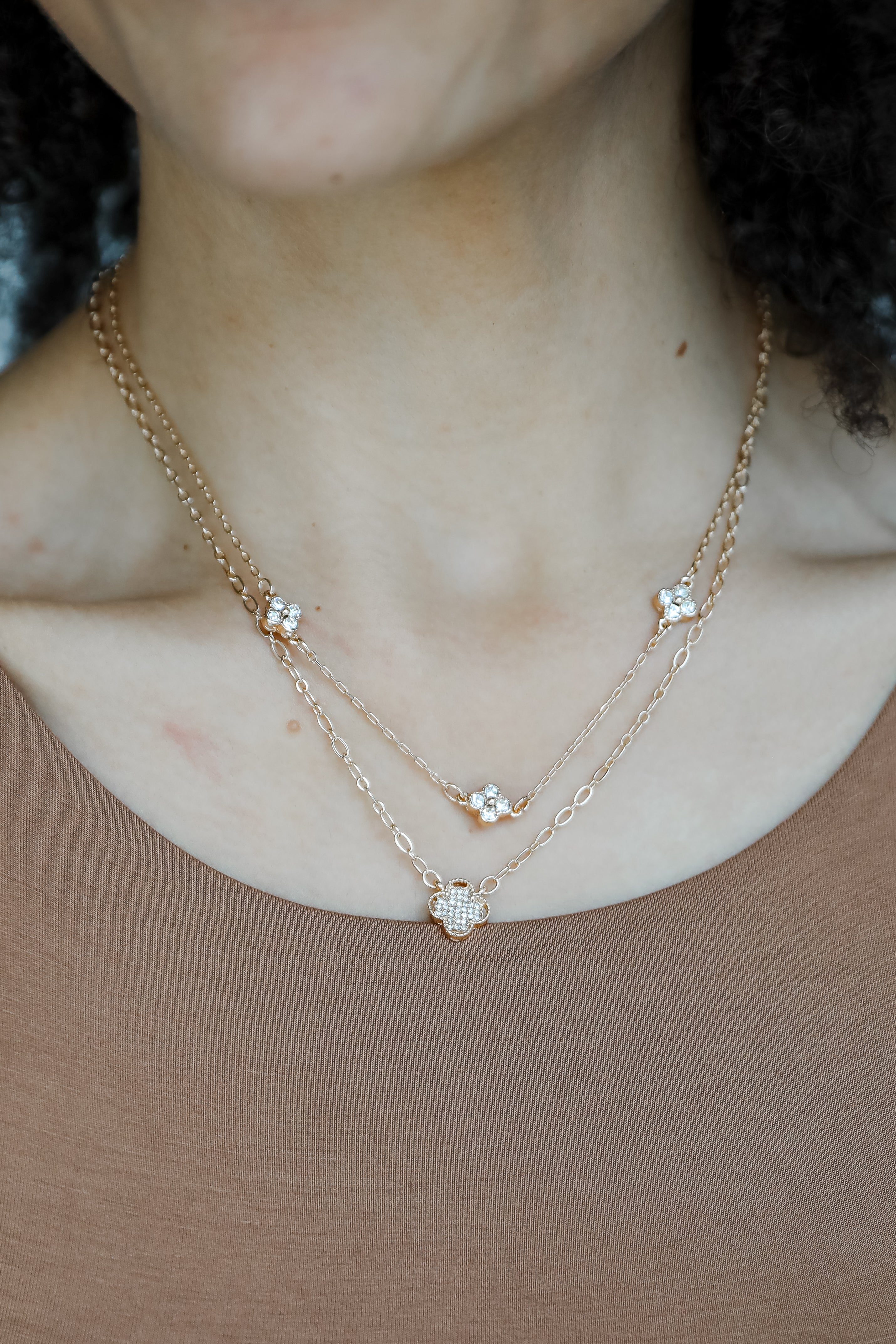 FINAL SALE - Paige Layered Chain Necklace