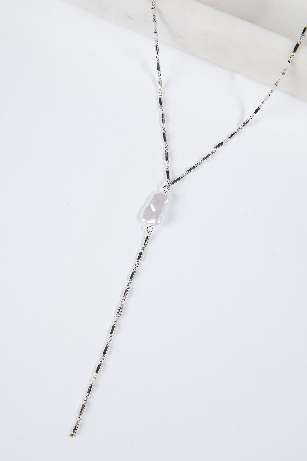 Hattie Pearl Charm Necklace