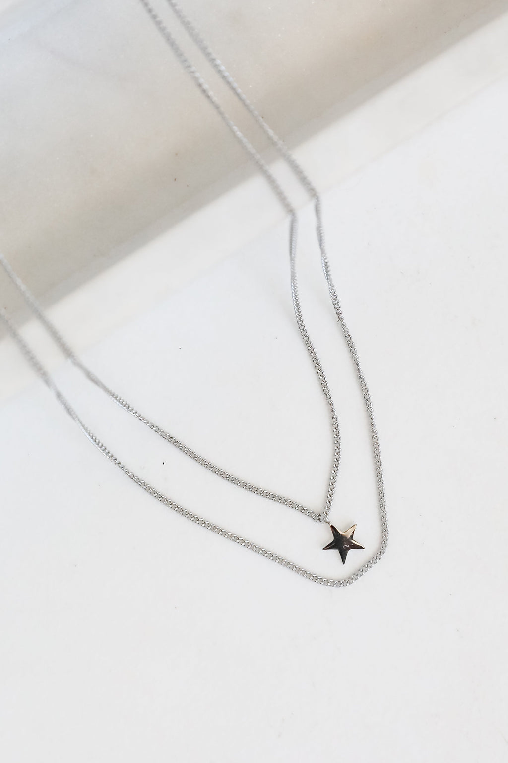 FINAL SALE - Alice Star Charm Layered Necklace