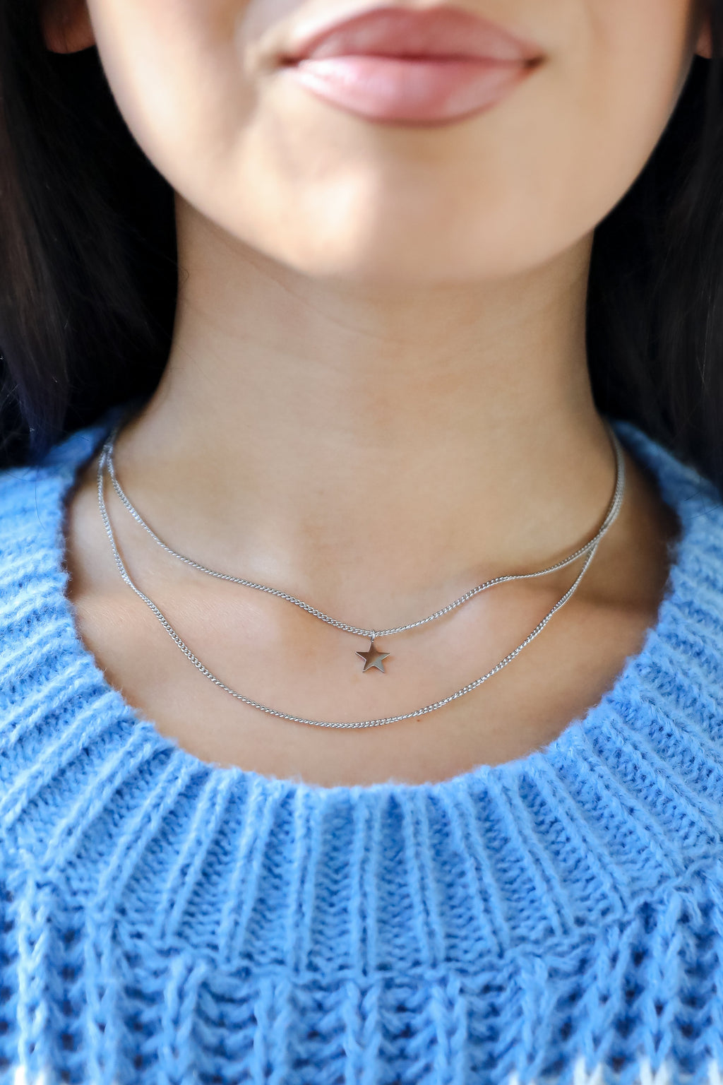 FINAL SALE - Alice Star Charm Layered Necklace