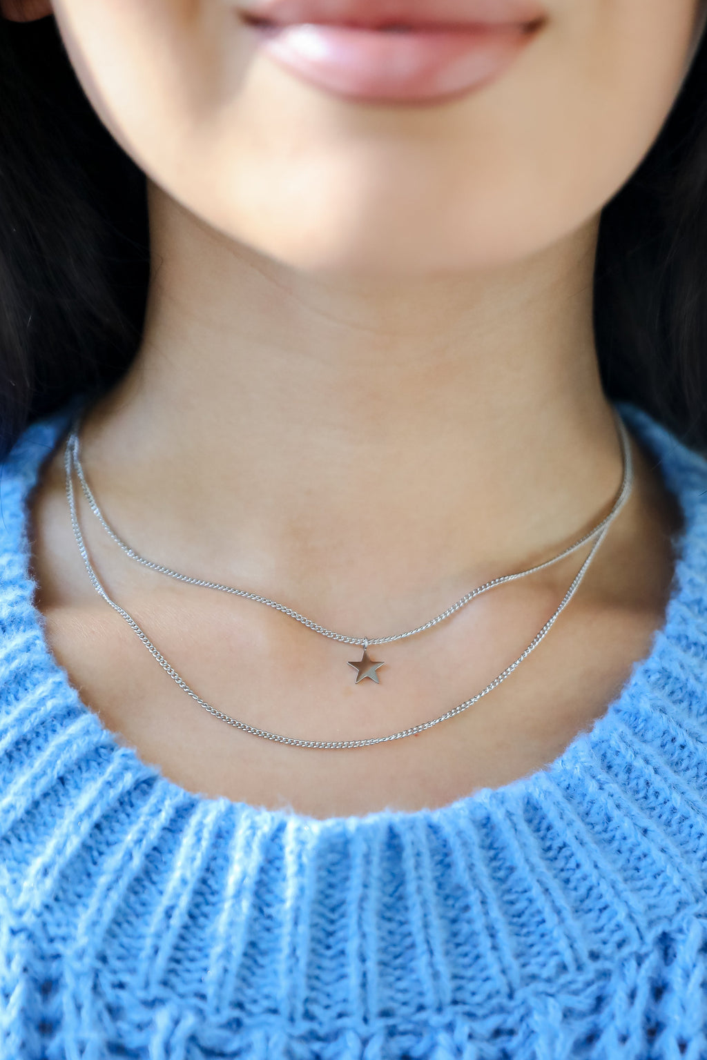 FINAL SALE - Alice Star Charm Layered Necklace