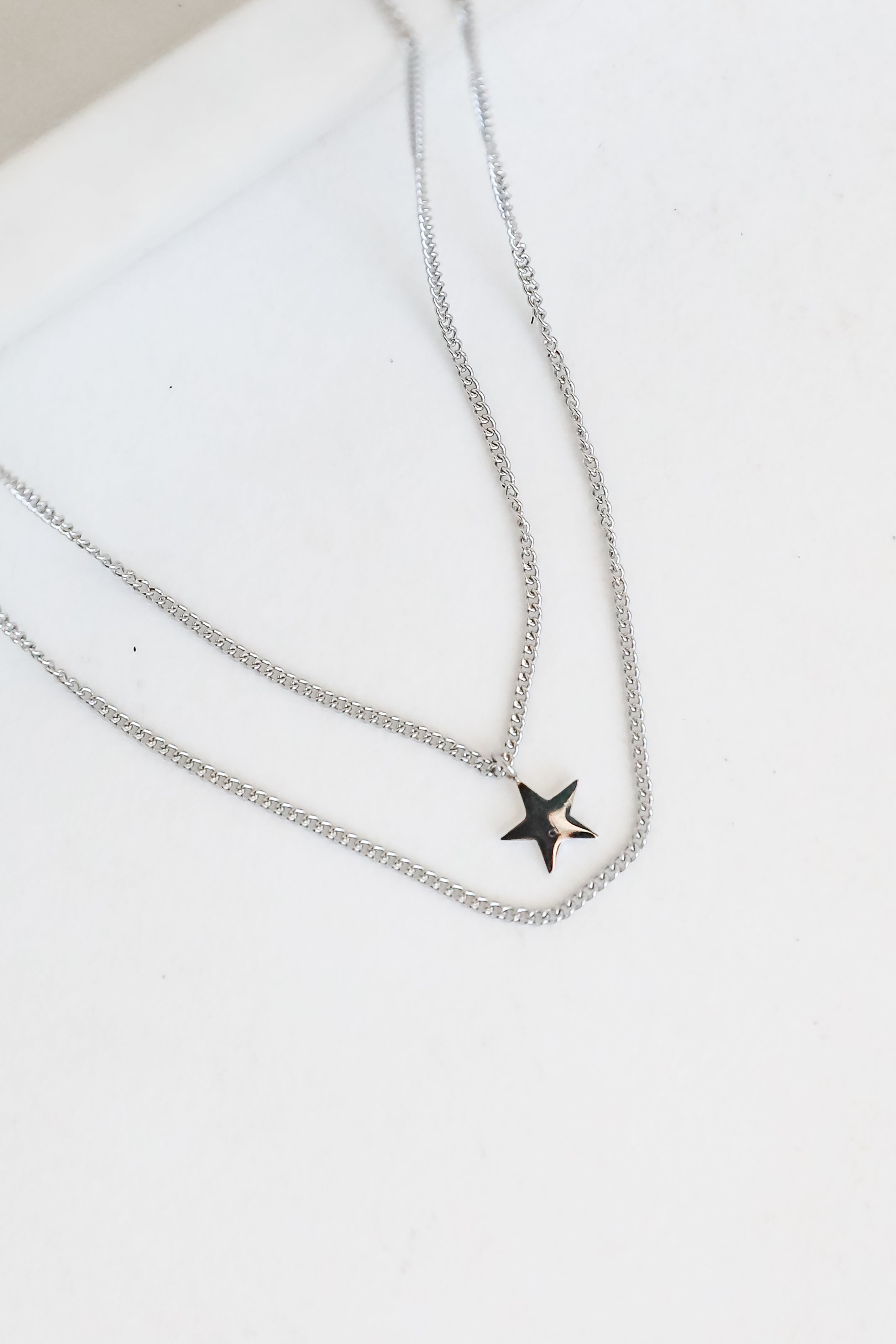 FINAL SALE - Alice Star Charm Layered Necklace