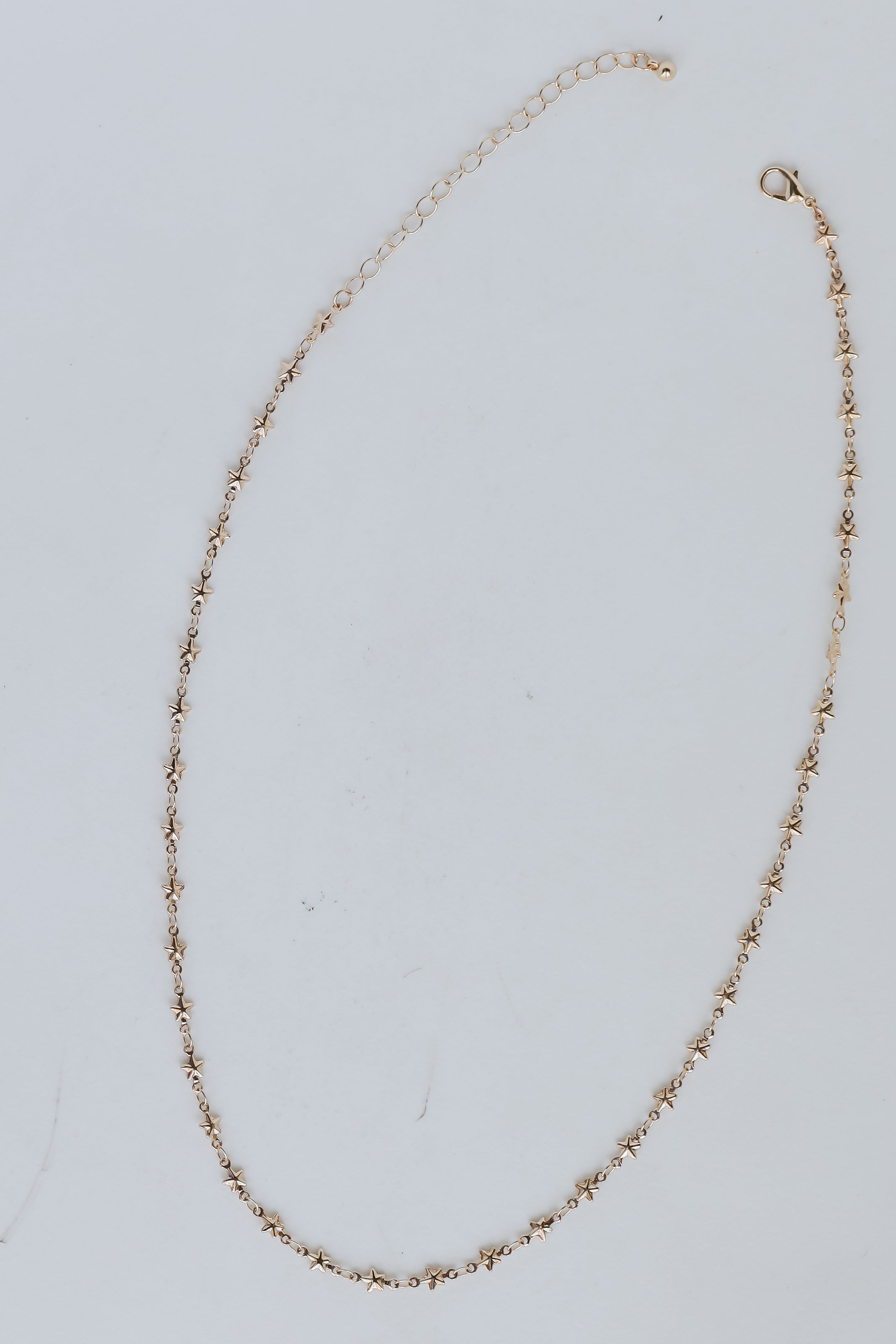 FINAL SALE - Carly Gold Star Chain Necklace